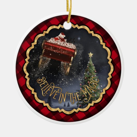 Décoration En Céramique Croire à la magie (Devant)