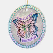 Décoration En Céramique Croire recevoir (Gauche)