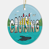 Décoration En Céramique Croisières (Gauche)