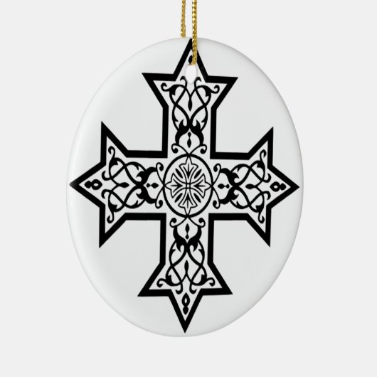 Décoration En Céramique Croix copte (Droite)