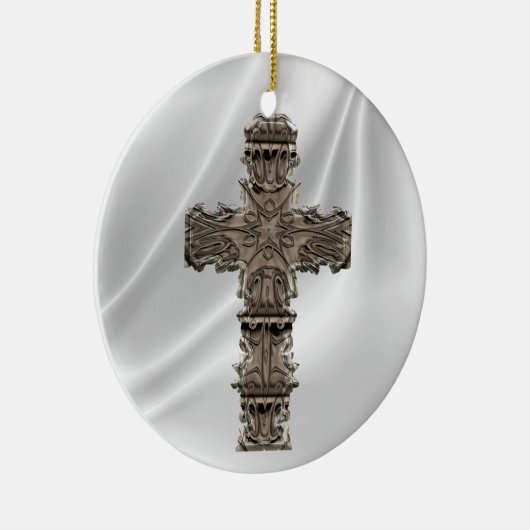 Décoration En Céramique Croix décorative (Droite)