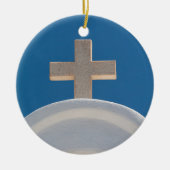 Décoration En Céramique Croix grecque (Devant)
