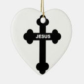 DÉCORATION EN CÉRAMIQUE CROIX JÉSUS (Droite)