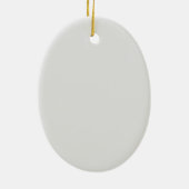 Décoration En Céramique Crown Christmas Ornament (Dos)