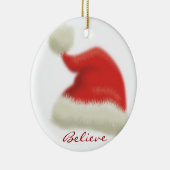 Décoration En Céramique Croyez en Père Noël (Droite)
