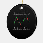 Décoration En Céramique Crypto pulse pulse de coeur du commerçant (Gauche)