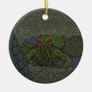 Décoration En Céramique Cthulhu