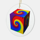 Décoration En Céramique Cube arc-en-ciel (Gauche)