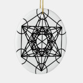 Décoration En Céramique Cube en Metatrons (Droite)