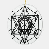 Décoration En Céramique Cube en Metatrons (Gauche)
