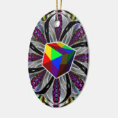 Décoration En Céramique "Cube magique" (Gauche)