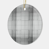 Décoration En Céramique Cubes Abstraits (Gauche)