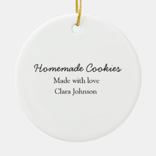 Décoration En Céramique Cuisiniers maison ajoutez votre texte nom personna