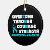 Décoration En Céramique CURE...Dysautonomie (Gauche)