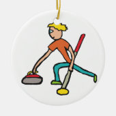 Décoration En Céramique Curling (Devant)