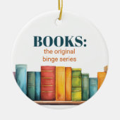 Décoration En Céramique Custom Funny Friendship Reading Book (Devant)