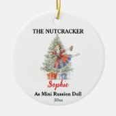 Décoration En Céramique Custom Mini Russian Doll Nutcracker Photo (Devant)