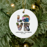 Décoration En Céramique Custom modern love 4 photo collage pour couples<br><div class="desc">Custom moderne love 4 photo collage pour les couples. Personnalisez ce modèle de design unique avec vos photos, noms et dates. Love photo, moderne, simple, petit ami, photo collage, créer votre propre, image, photographie, couple, gardien, femme, jour des valentines, petite amie, mari, pour alors, pour les couples, pour elle, anniversaire...</div>