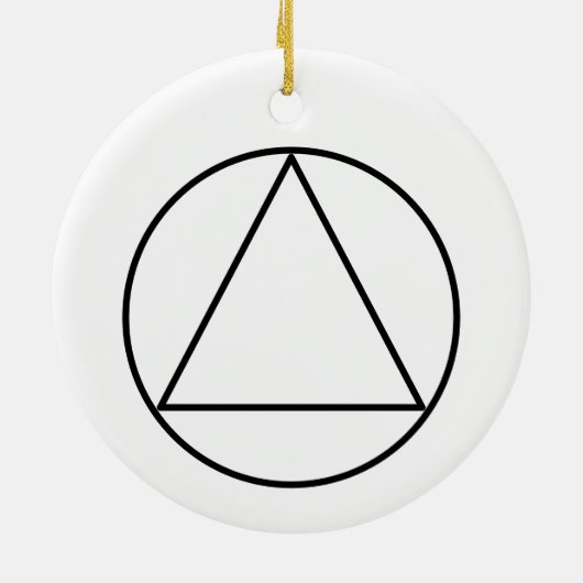 Décoration En Céramique Custom “Sober Since” Keychain - Sobriety Date (Dos)