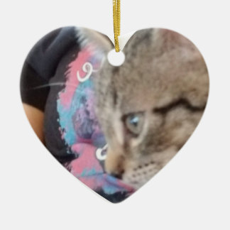 Décoration En Céramique Custom Who Rescued Who Pet Name 