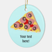 Décoration En Céramique Customize Pizza Slice graphic (Gauche)