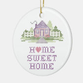 Décoration En Céramique Customize Your Home Sweet Home Ornament