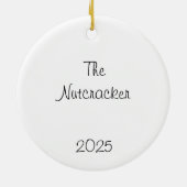 Décoration En Céramique Customizeable Nutcracker Party Girls Keepsake (Dos)