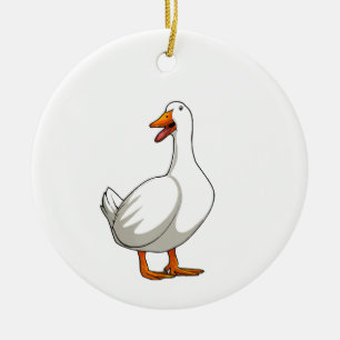 Décoration En Céramique Cute Duck Design Hommes sauvagine Oiseau Animaux A