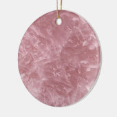 Décoration En Céramique Cute Elegant Bébé tendance rose Quartz Rose Crysta (Gauche)