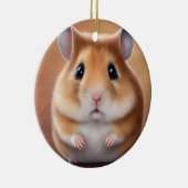 Décoration En Céramique Cute Hamster (Droite)