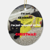 Décoration En Céramique Cute Kitten noir (Gauche)