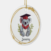 Décoration En Céramique Cute Koala Bear Kindergarten Graduate (Droite)
