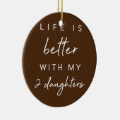 Décoration En Céramique Cute Life Is (Droite)