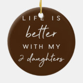 Décoration En Céramique Cute Life Is (Dos)