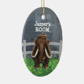 Décoration En Céramique Cute Mastodon (Droite)