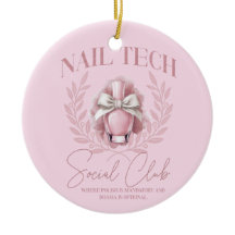 Cute Nail tech Coquette Nail Polonais Social Club