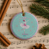 Décoration En Céramique Cute Nutcracker ballerine sucre prune fée