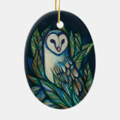 Décoration En Céramique Cute Owl (Dos)