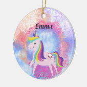 Décoration En Céramique Cute petite licorne (Gauche)