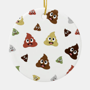 Décoration En Céramique Cute Poop émoji drôles idées cadeaux