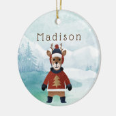 Décoration En Céramique Cute Reindeer en Sweat (Gauche)