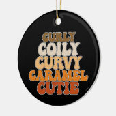 Décoration En Céramique Cutie Caramel Curly Curly (Gauche)