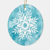 Décoration En Céramique Cyan Aquarelle (Gauche)