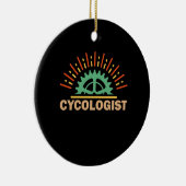 Décoration En Céramique Cycologiste (Droite)