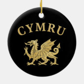 Décoration En Céramique Cymru Shield (Dos)