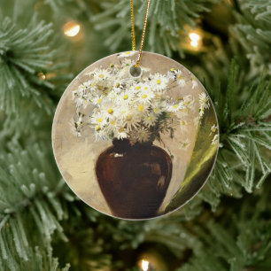 Décoration En Céramique Daisées dans un vase, Paul Fisher