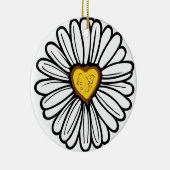 DÉCORATION EN CÉRAMIQUE DAISY HEART (Droite)