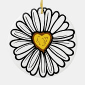 DÉCORATION EN CÉRAMIQUE DAISY HEART (Dos)