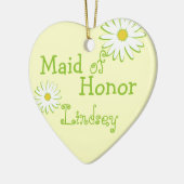 Décoration En Céramique Daisy Mariage Maid of Honor (Gauche)