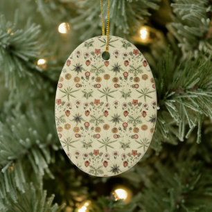Décoration En Céramique Daisy par William Morris, Fleurs victoriennes vint